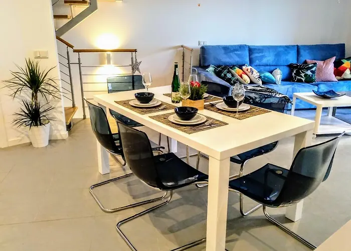 아파트 Nuevo Y Acogedor Duplex Frente Al Mar 엘메다노